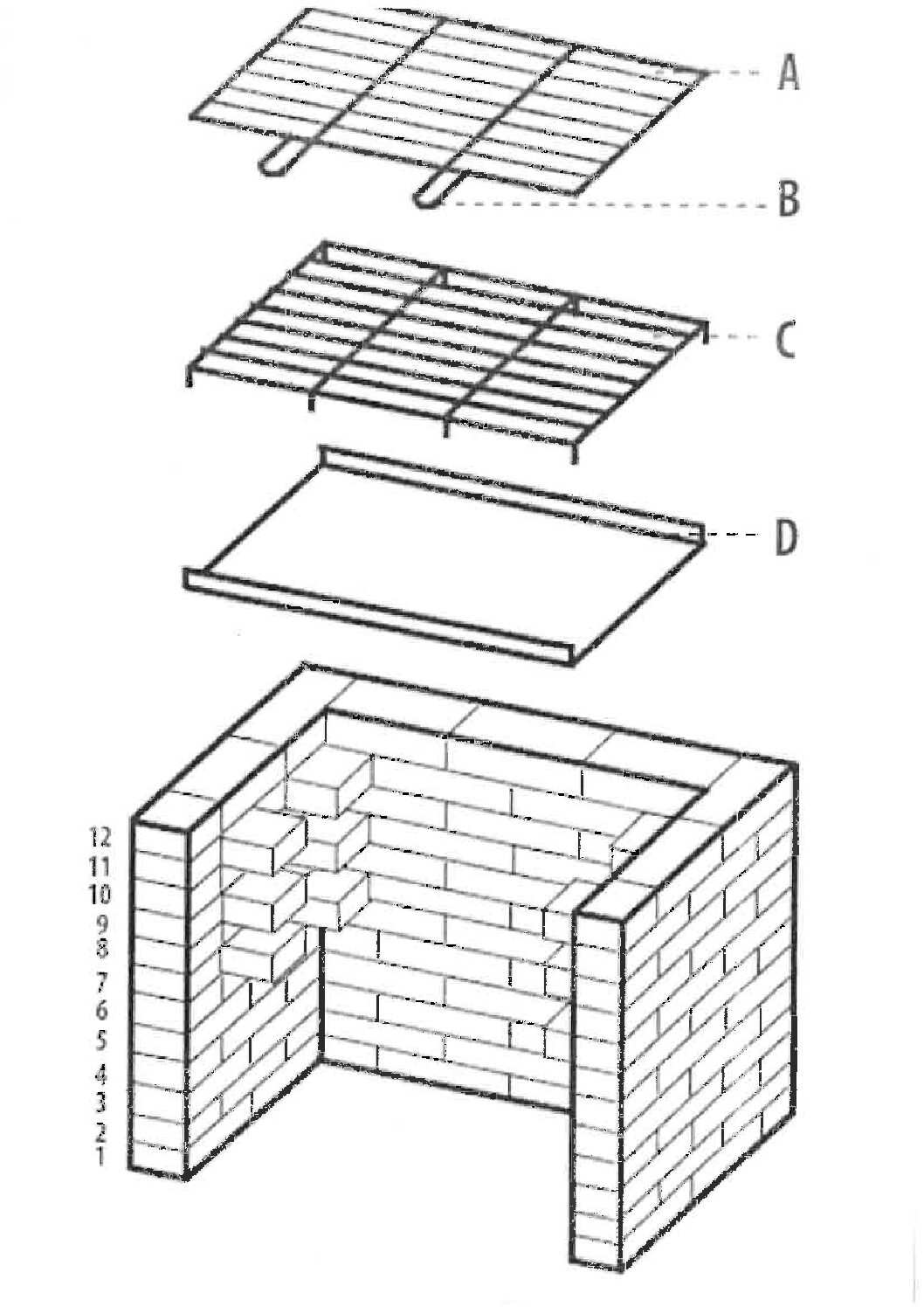 BEÉPÍTHETŐ FASZENES GRILL