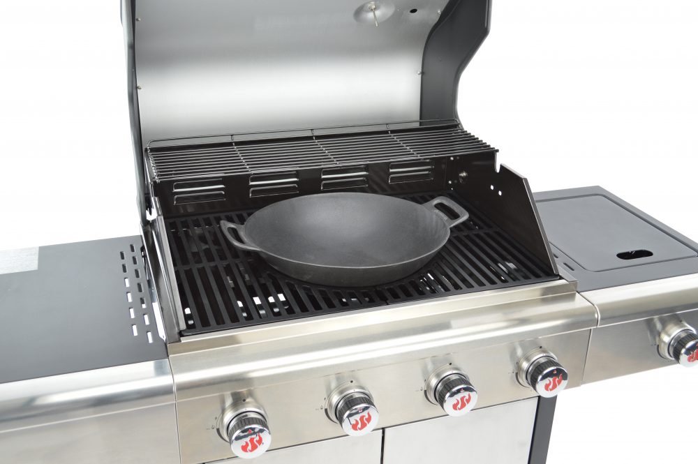 Wok żeliwny do systemu „cooking grill” SELECTION – 15502