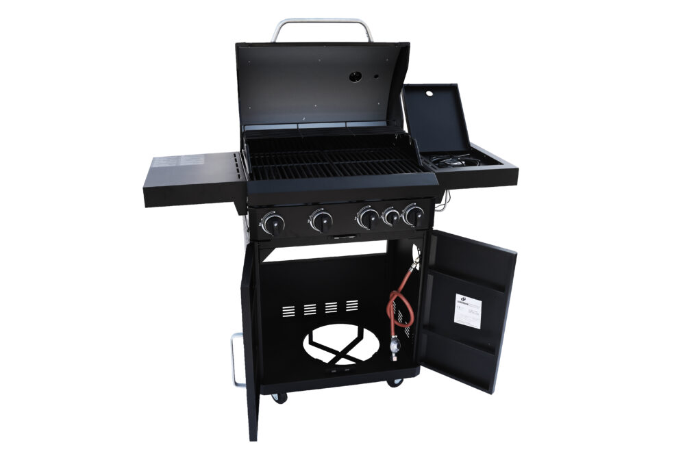 Grill gazowy LANDMANN PURE 4.1 czarny (15,0kW) – 11569