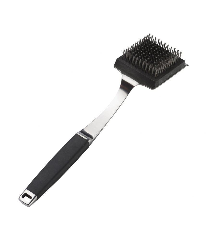 Pure Series – Stainless Steel Grill Brush & TPR Handle