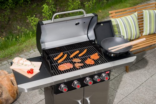 Rexon Select PTS 4.1 C/I Gas Barbecue – Stainless Steel - 4